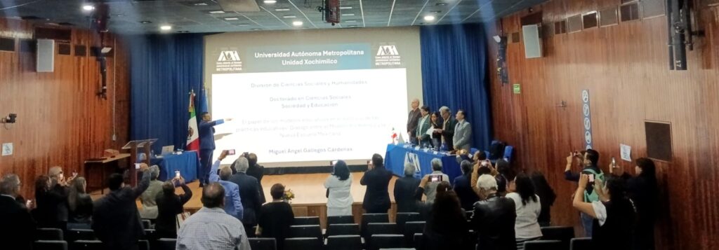 Toma de protesta del Dr. Miguel Gallegos. 